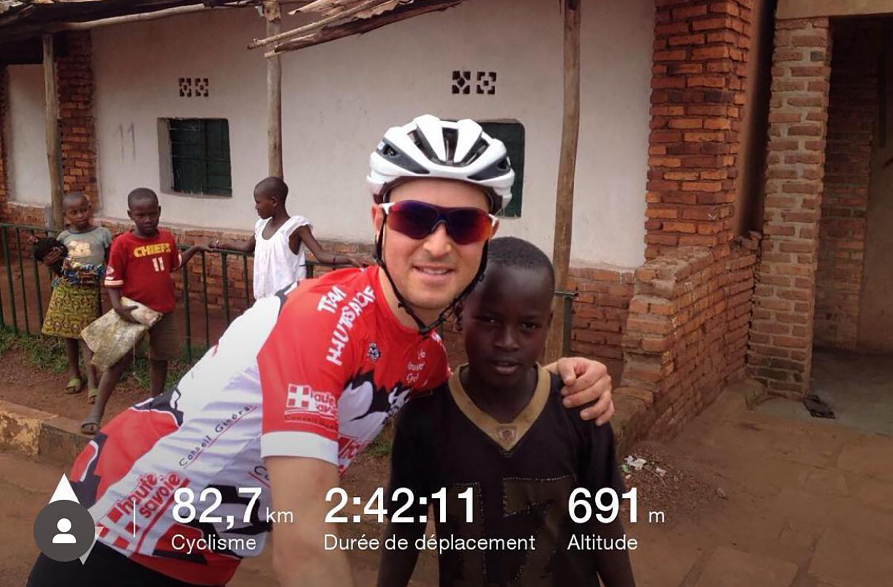 Portrait David Polveroni cycliste